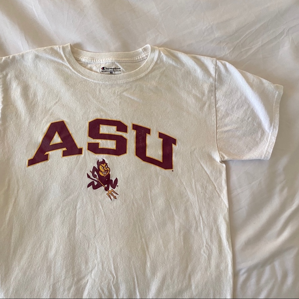 White ASU tshirt